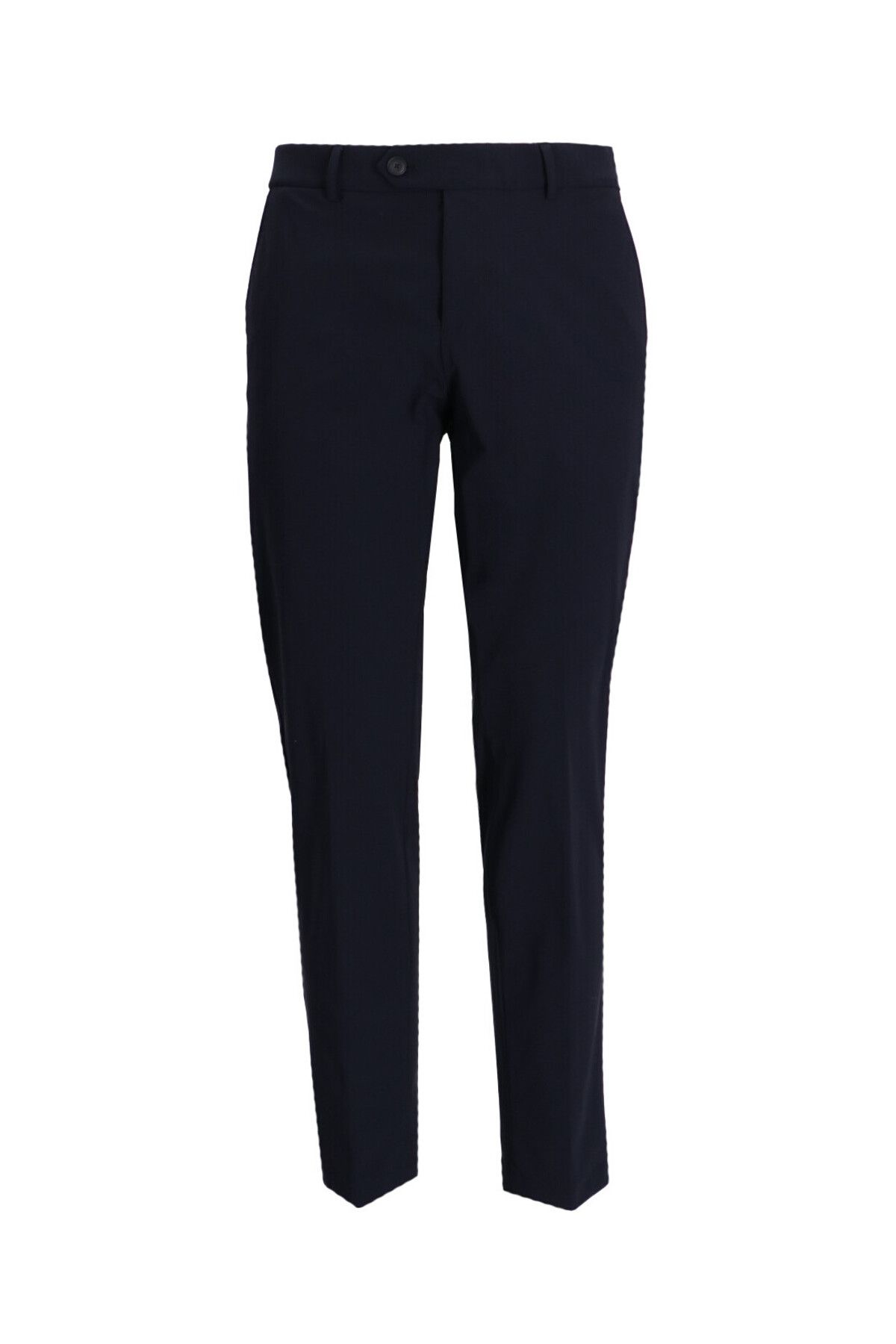 BOSS Erkek Normal Kalıp Düz Paça Chino Lacivert Pantolon 50545802-404