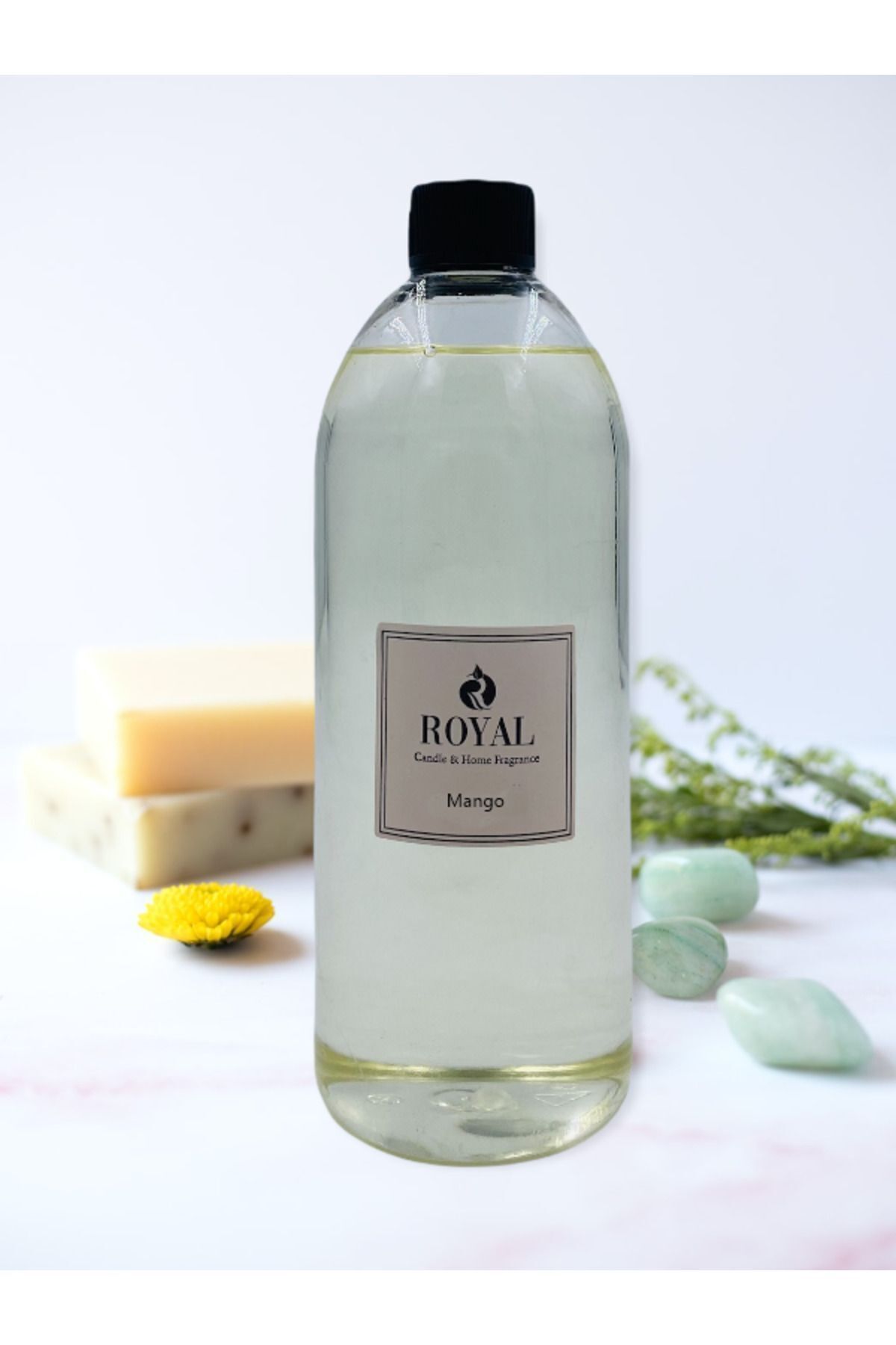 Elioure Mango Çubuklu Oda Kokusu Refill 500 ml, Ferah ve Hoş Kokusu