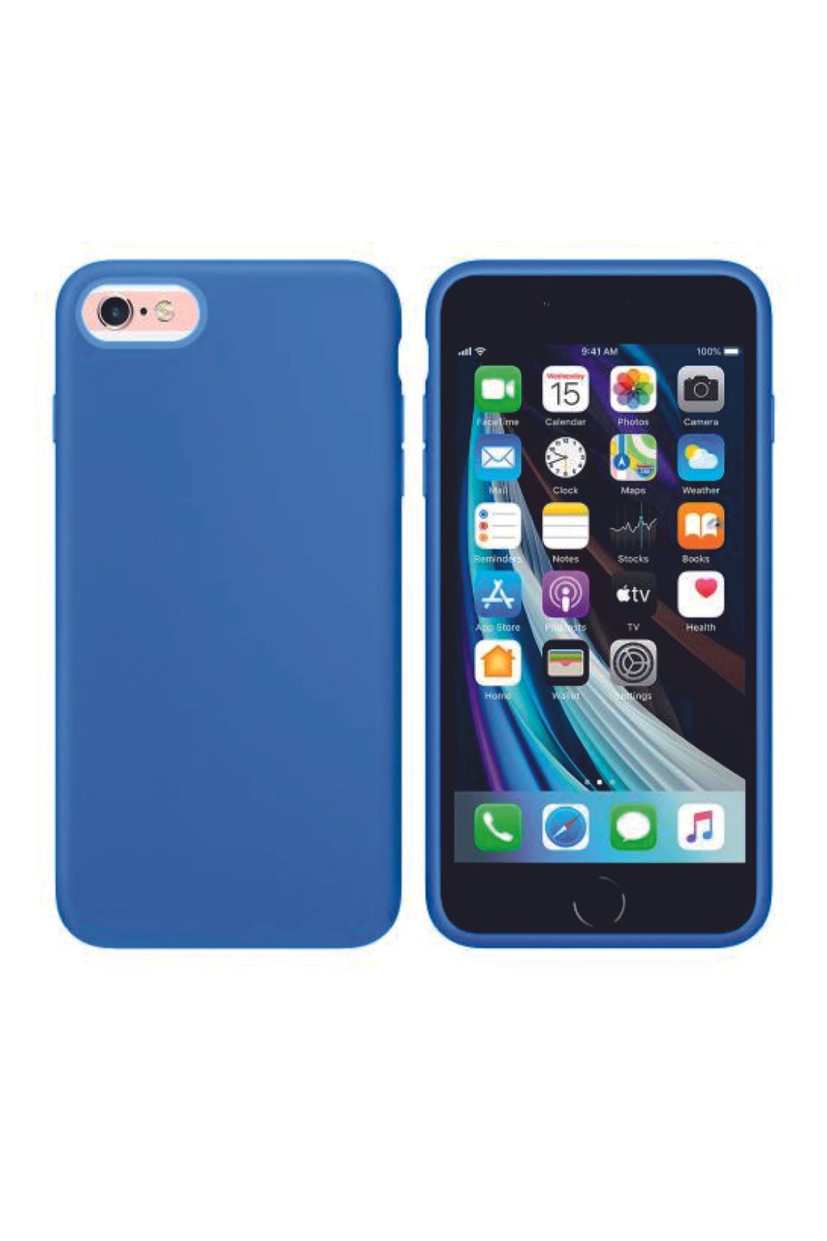 Tılsım Tekno iPhone SE 2020 Kılıf Kamera Korumalı Silikon Rubber Arka Kapak