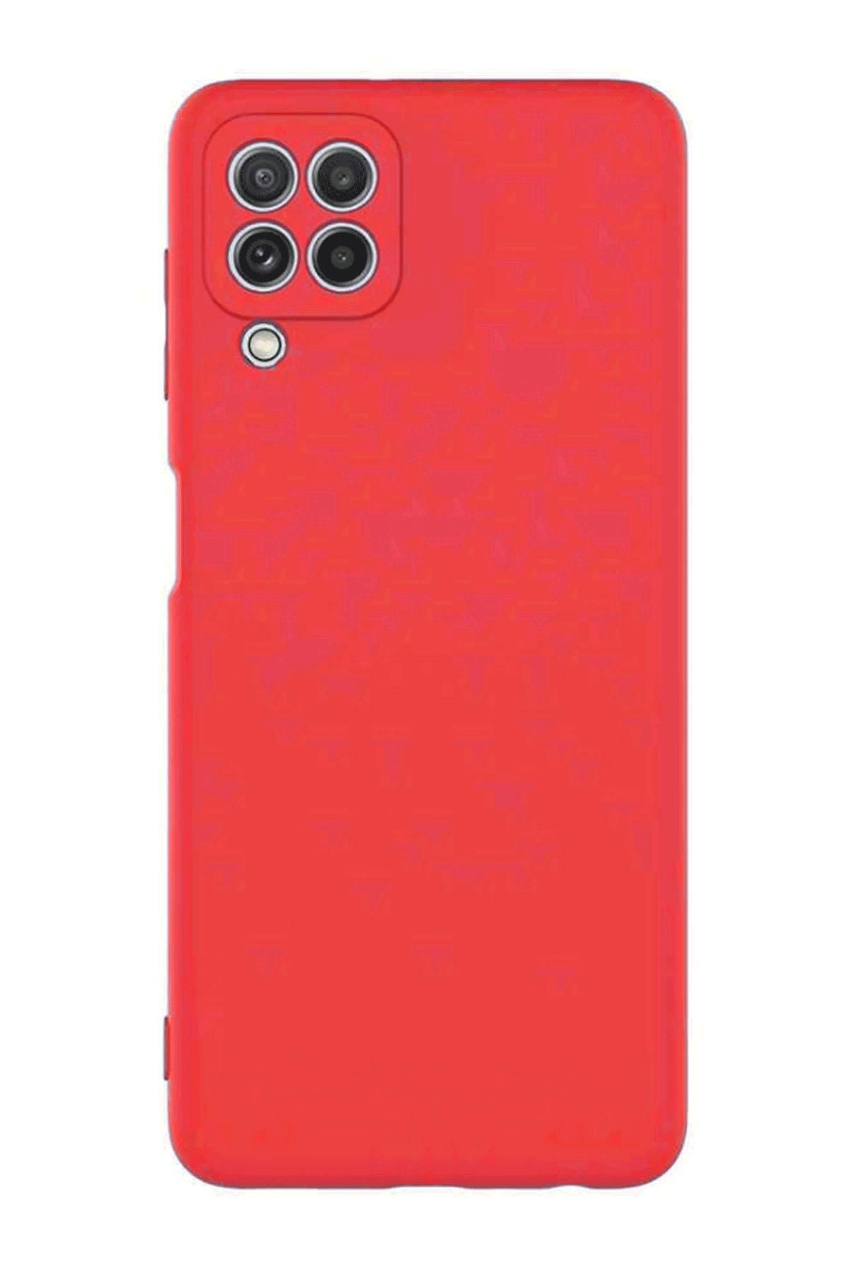 Tılsım Tekno Samsung Galaxy A22 Kılıf Kamera Korumalı Silikon Rubber Arka Kapak
