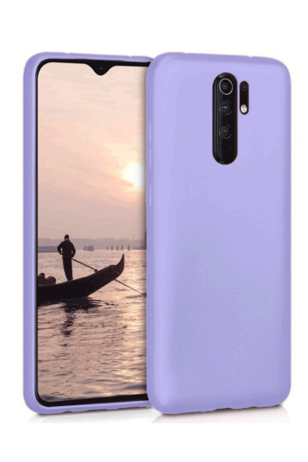 Tılsım Tekno Xiaomi Redmi 9 Kılıf Kamera Korumalı Silikon Rubber Arka Kapak