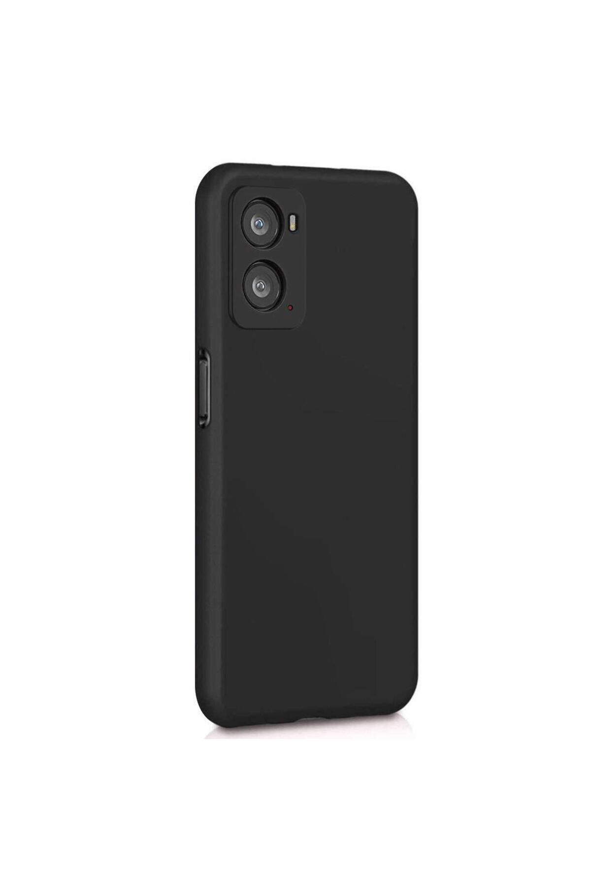 Tılsım Tekno Oppo A96 Kılıf Kamera Korumalı Silikon Rubber Arka Kapak
