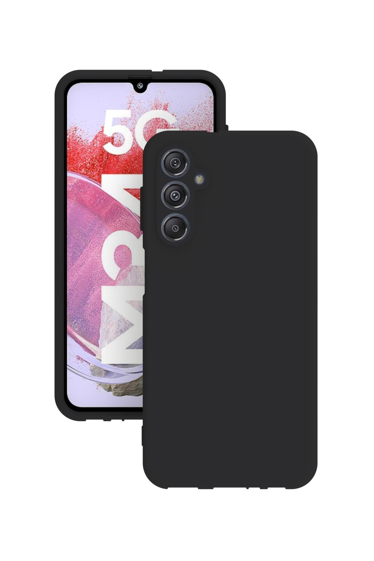 Tılsım Tekno Samsung Galaxy M34 5G Kılıf Kamera Korumalı Silikon Rubber Arka Kapak