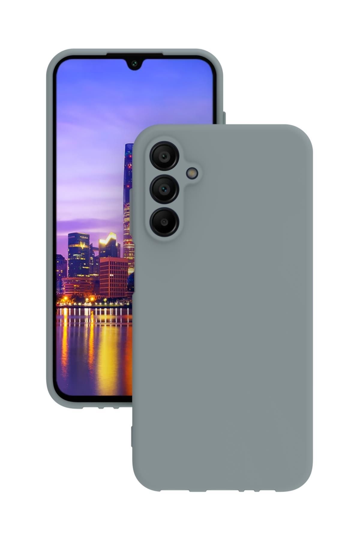 Tılsım Tekno Samsung Galaxy M55 Kılıf Kamera Korumalı Silikon Rubber Arka Kapak