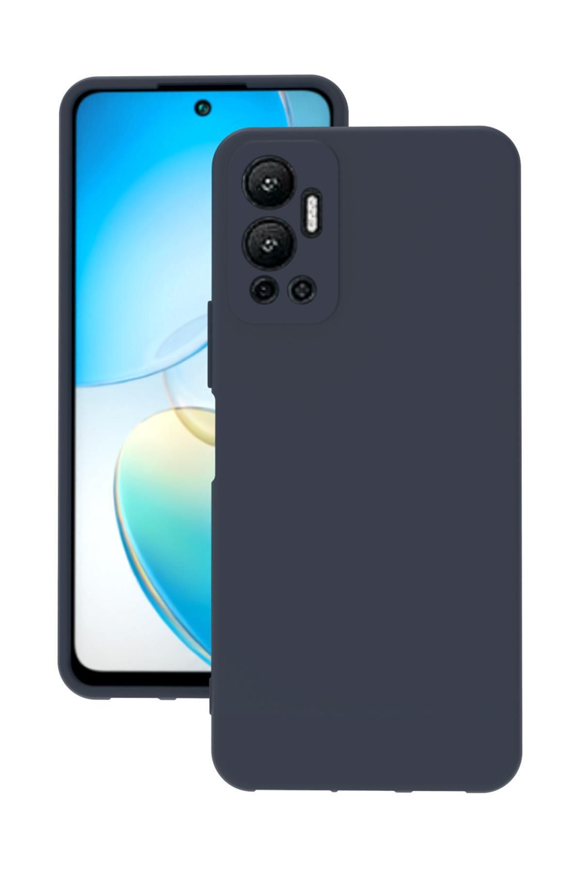 Tılsım Tekno Infinix Hot 12 Kılıf Kamera Korumalı Silikon Rubber Arka Kapak