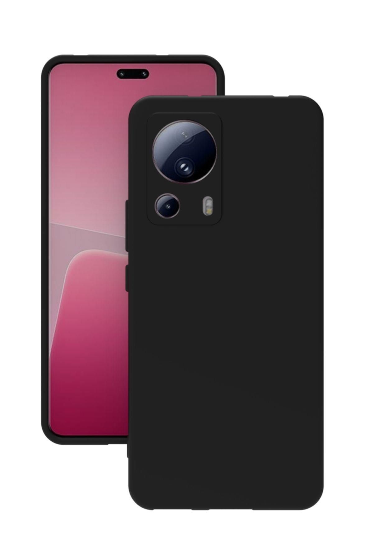 Tılsım Tekno Xiaomi Mi 13 Lite Kılıf Kamera Korumalı Silikon Rubber Arka Kapak