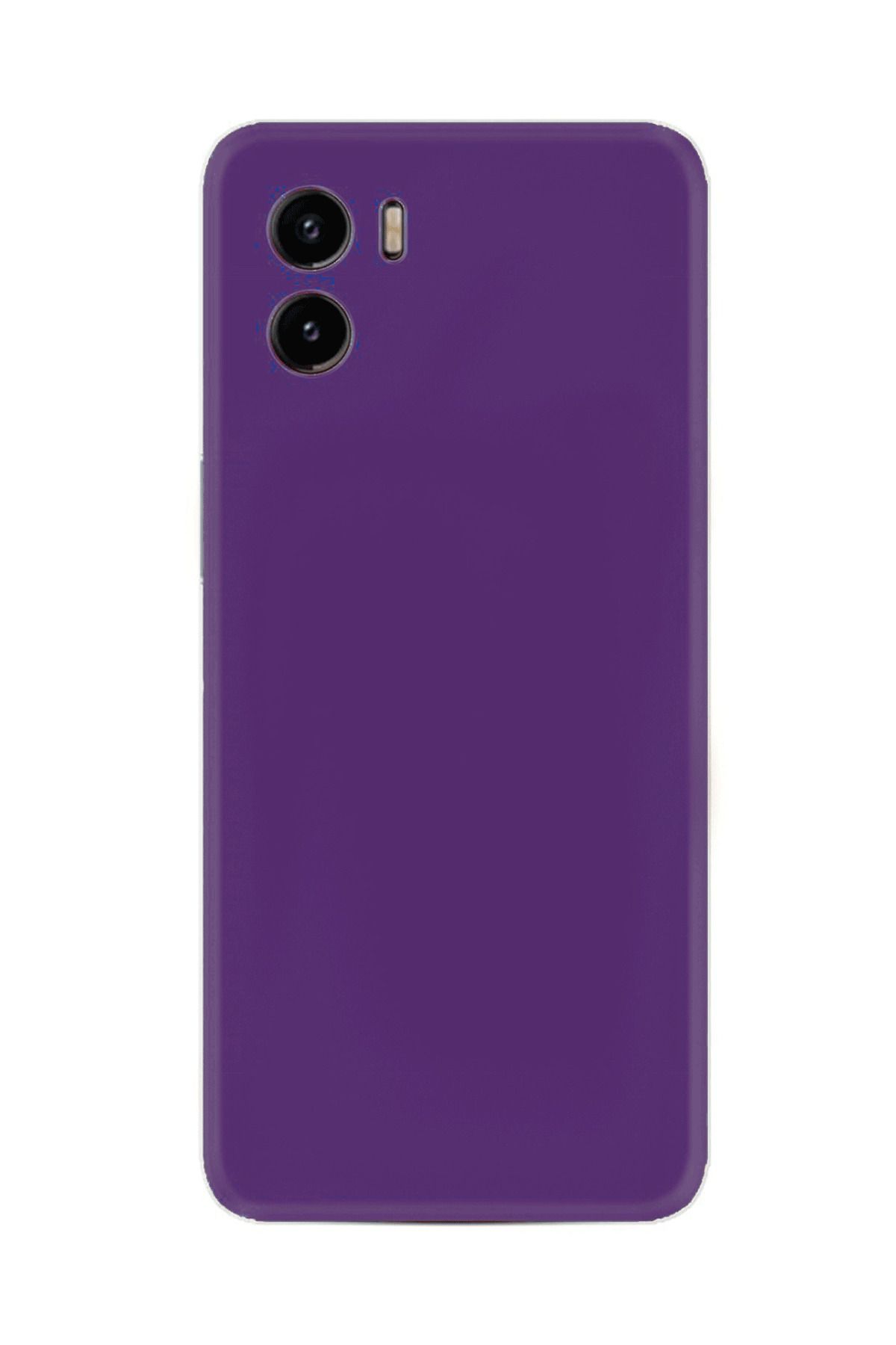 Tılsım Tekno Vivo Y15s Kılıf Kamera Korumalı Silikon Rubber Arka Kapak