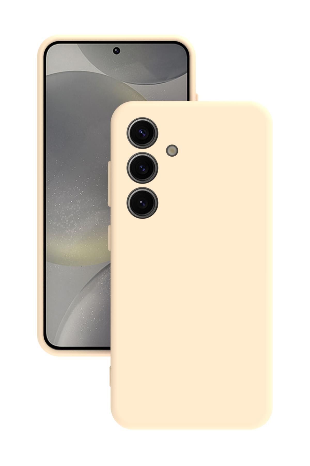 Tılsım Tekno Samsung Galaxy S24 Kılıf Kamera Korumalı Silikon Rubber Arka Kapak