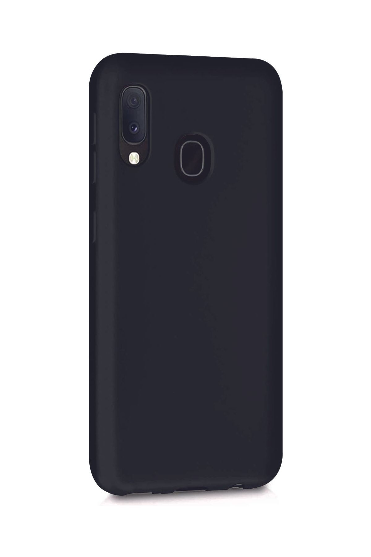 Tılsım Tekno Samsung Galaxy A20 Kılıf Kamera Korumalı Silikon Rubber Arka Kapak