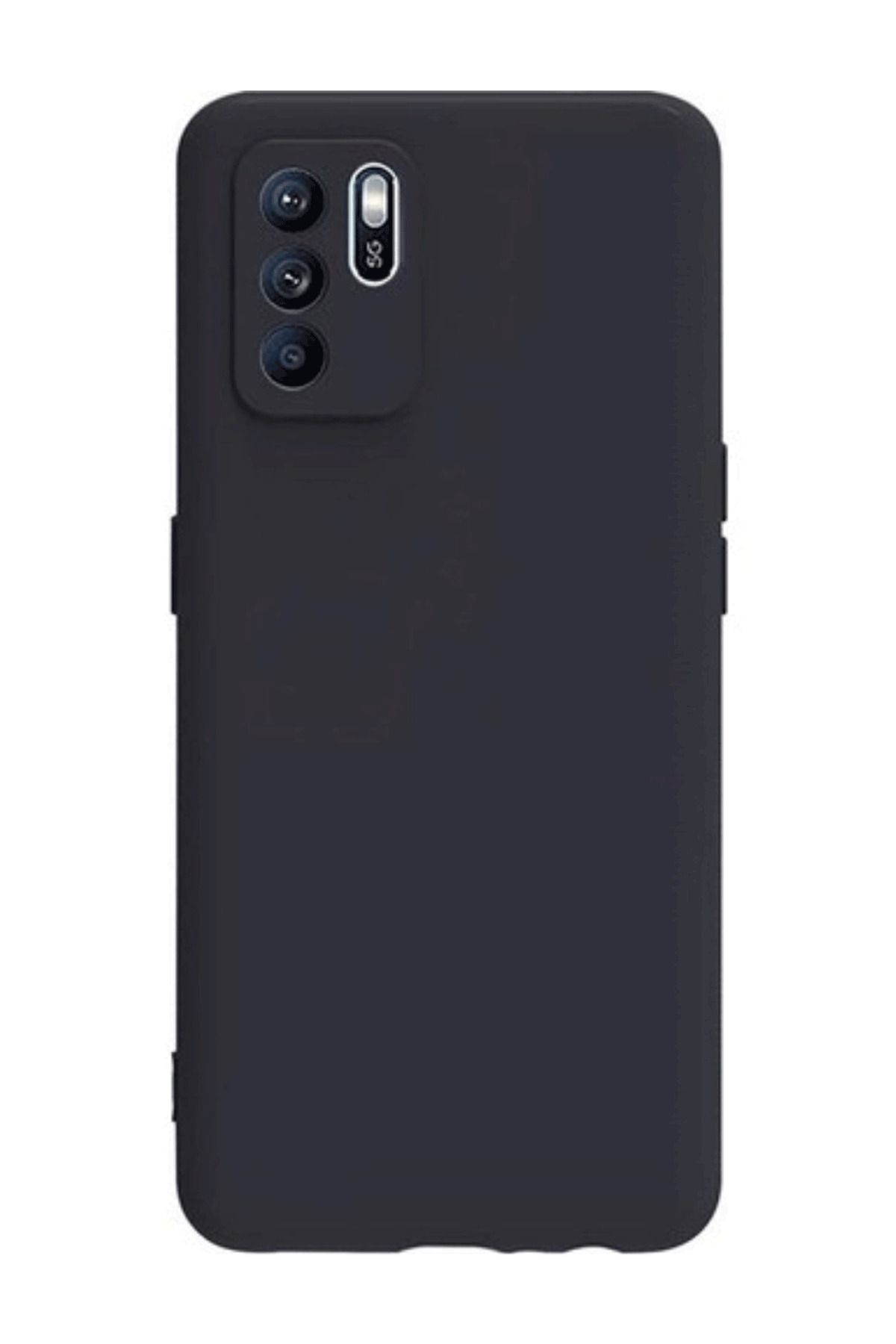 Tılsım Tekno Oppo Reno 6 Kılıf Kamera Korumalı Silikon Rubber Arka Kapak