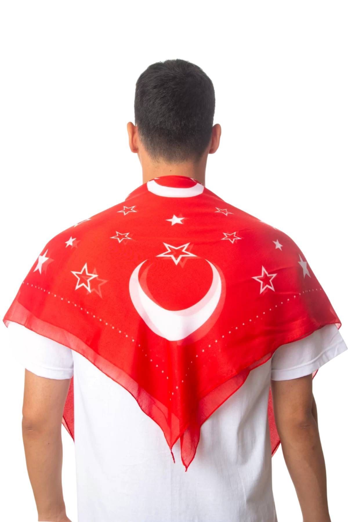 İZMİR ASKERİ MALZEME Kirmizi Beyaz Ayyildiz Arkadaslara Dagitmak icin Kare Asker Ugurlama Sali