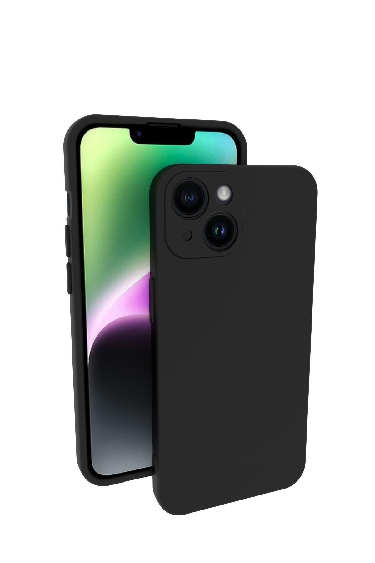 Tılsım Tekno iPhone 14 Plus Kılıf Kamera Korumalı Silikon Rubber Arka Kapak
