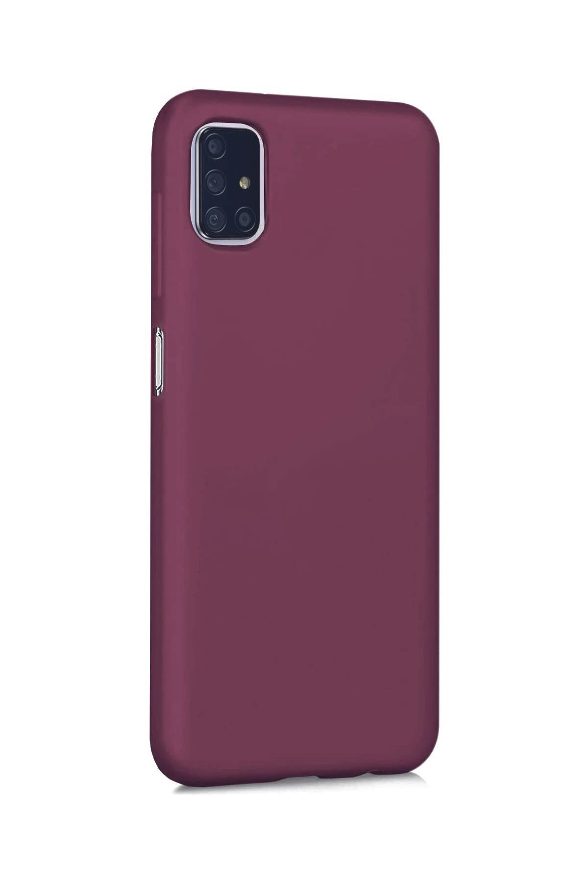 Tılsım Tekno Samsung Galaxy M51 Kılıf Kamera Korumalı Silikon Rubber Arka Kapak
