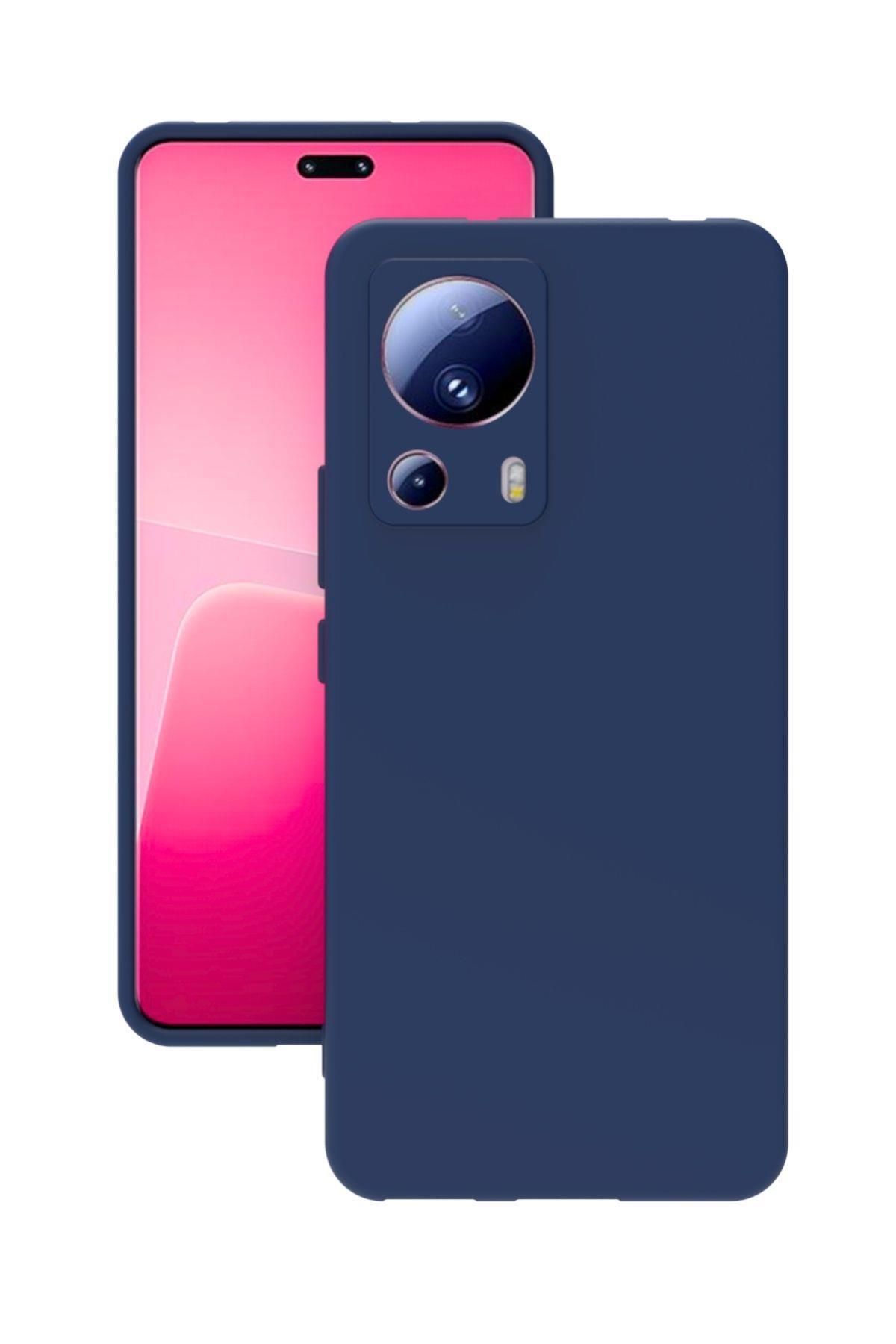 Tılsım Tekno Xiaomi Mi 13 Lite Kılıf Kamera Korumalı Silikon Rubber Arka Kapak
