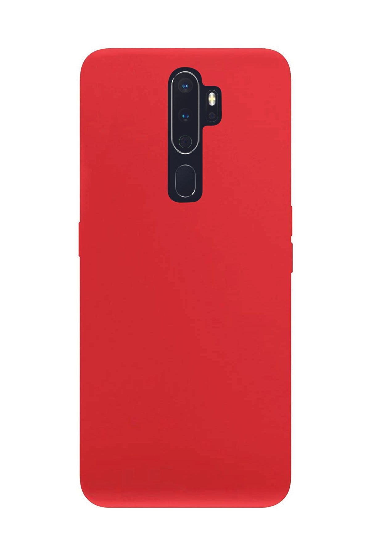Tılsım Tekno Oppo A9 2020 Kılıf Kamera Korumalı Silikon Rubber Arka Kapak