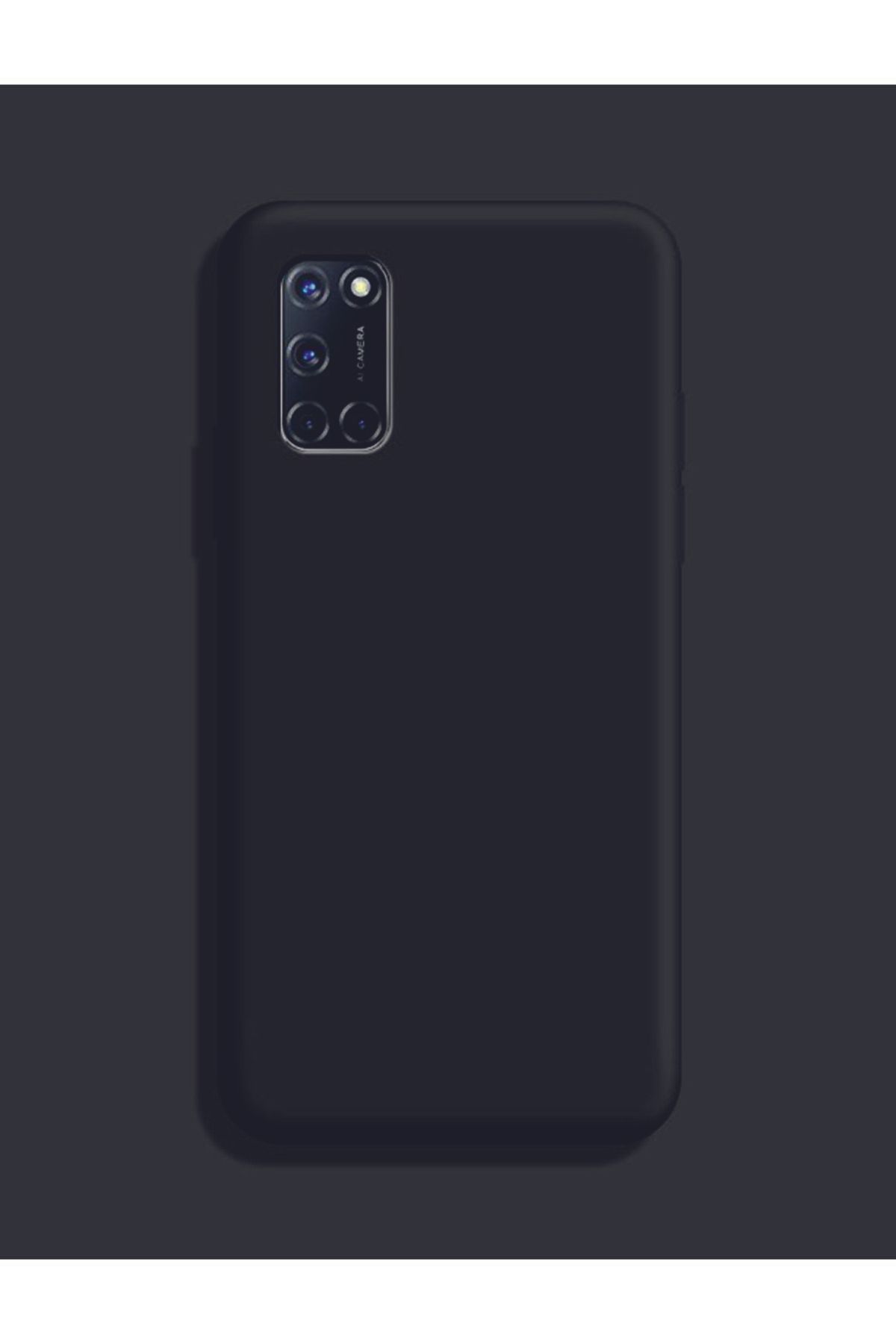 Tılsım Tekno Oppo A52 Kılıf Kamera Korumalı Silikon Rubber Arka Kapak