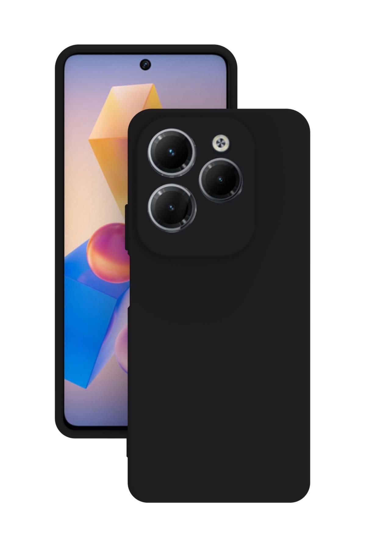 Tılsım Tekno İnfinix Hot 40 Kılıf Kamera Korumalı Silikon Rubber Arka Kapak