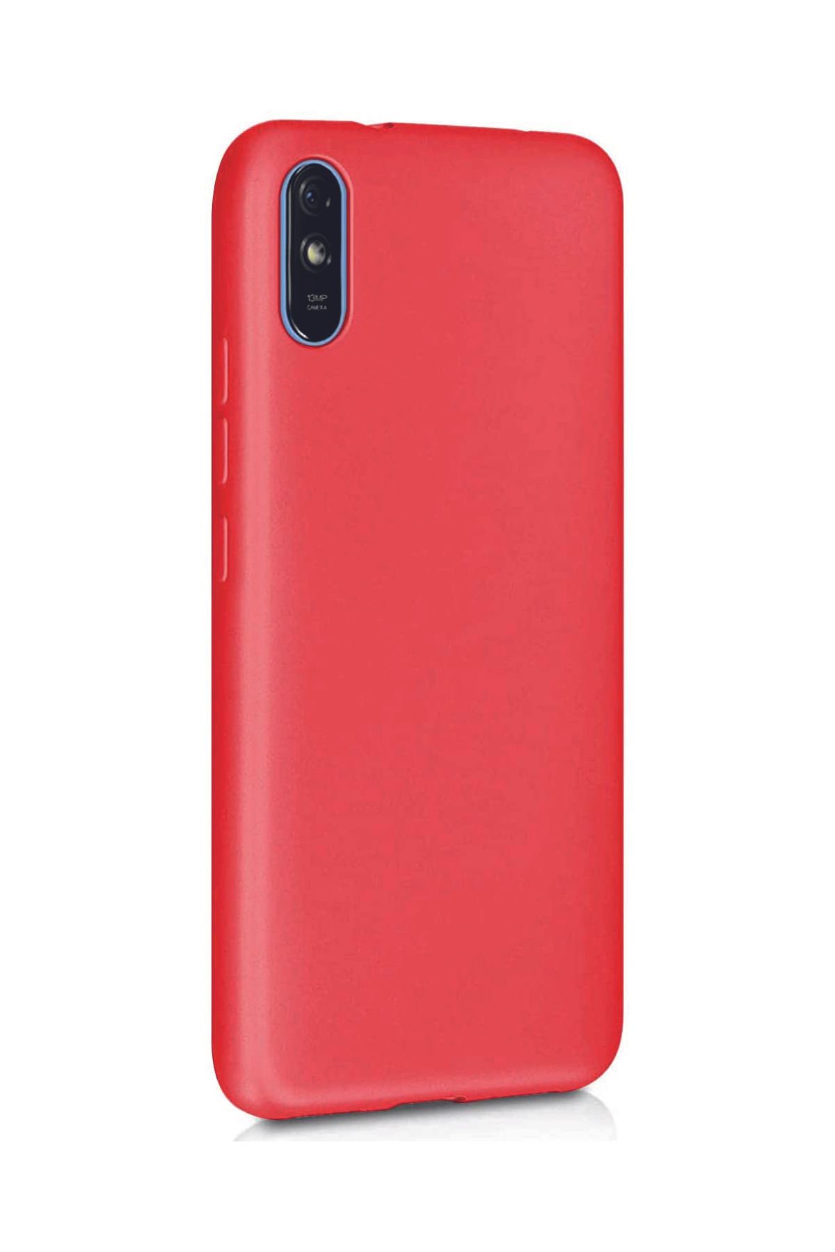 Tılsım Tekno Xiaomi Redmi 9A Kılıf Kamera Korumalı Silikon Rubber Arka Kapak