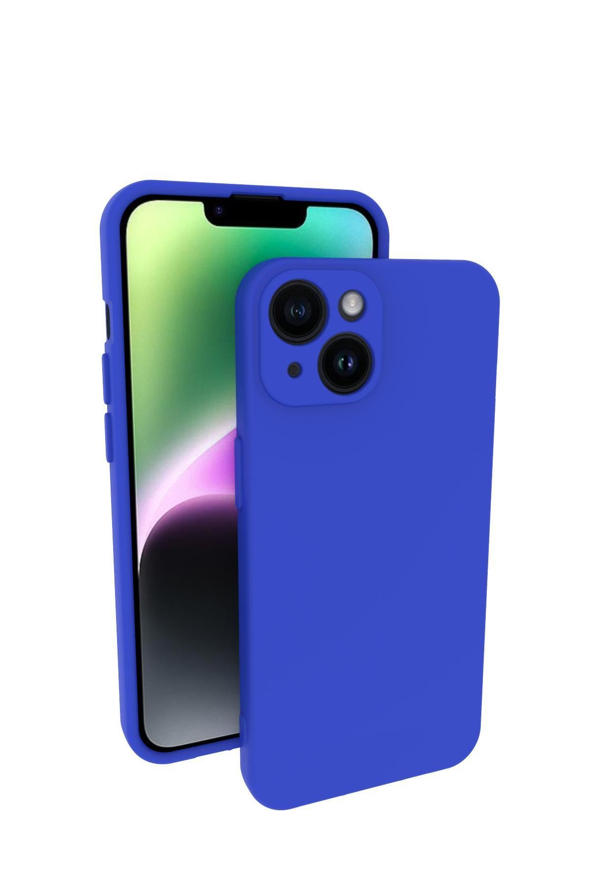 Tılsım Tekno iPhone 14 Plus Kılıf Kamera Korumalı Silikon Rubber Arka Kapak