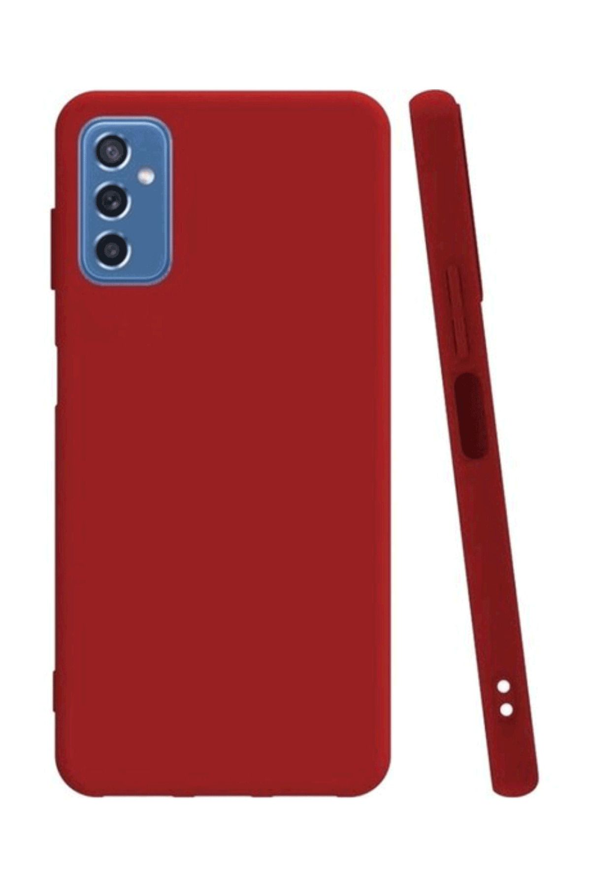 Tılsım Tekno Samsung Galaxy M52 5G Kılıf Kamera Korumalı Silikon Rubber Arka Kapak
