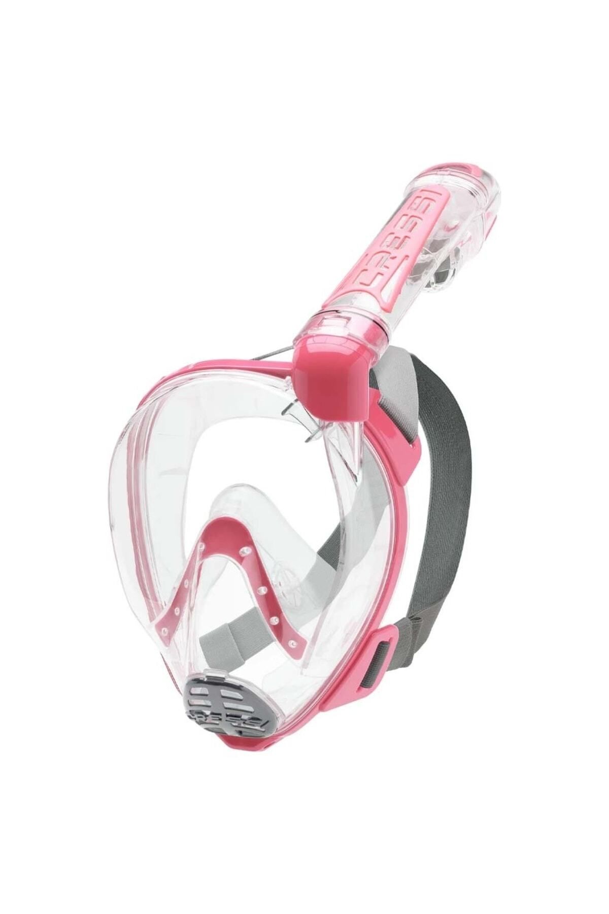 teknotrust Tam Yüz Maske Clear-Pink-M, Cressi Sub, Yüz Koruma ve Dalış Ekipmanı