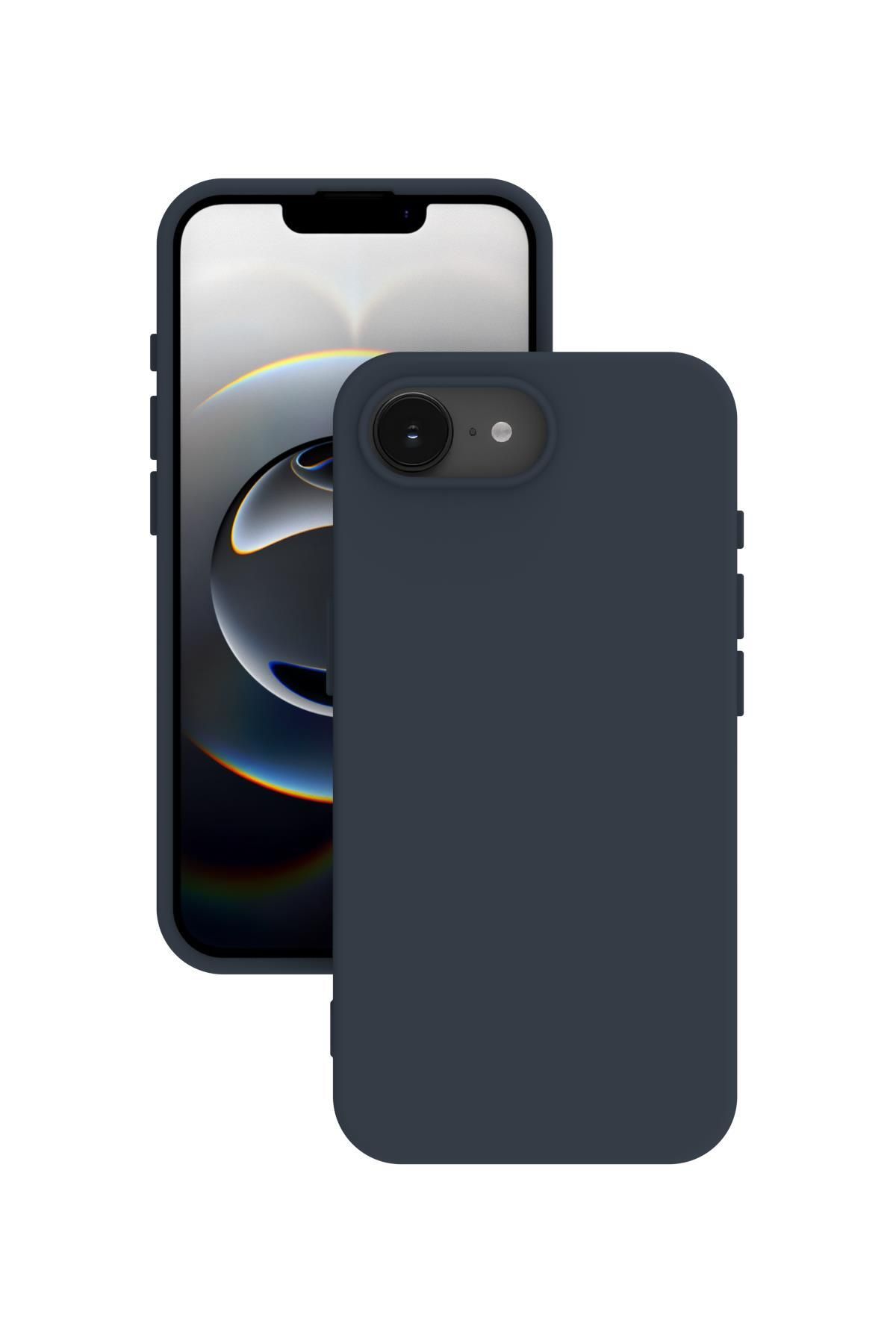 Tılsım Tekno iPhone 16e Kılıf Kamera Korumalı Silikon Rubber Arka Kapak