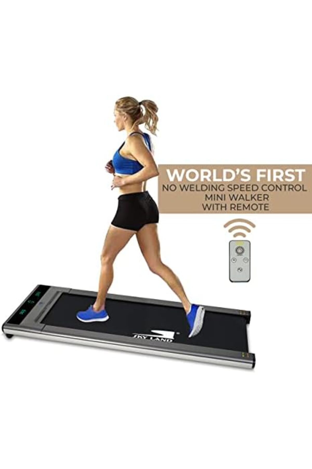Skyland-Sky Land Treadmill for Fitness with Hydraulic Lock Handle and Smart Display System - EM-1200-G 4