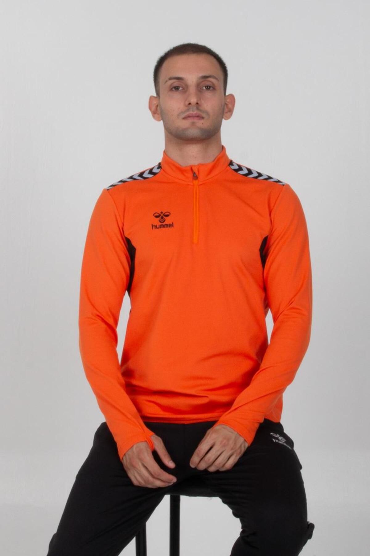 hummel Otantik Antrenman Eşofman Üstü Turuncu