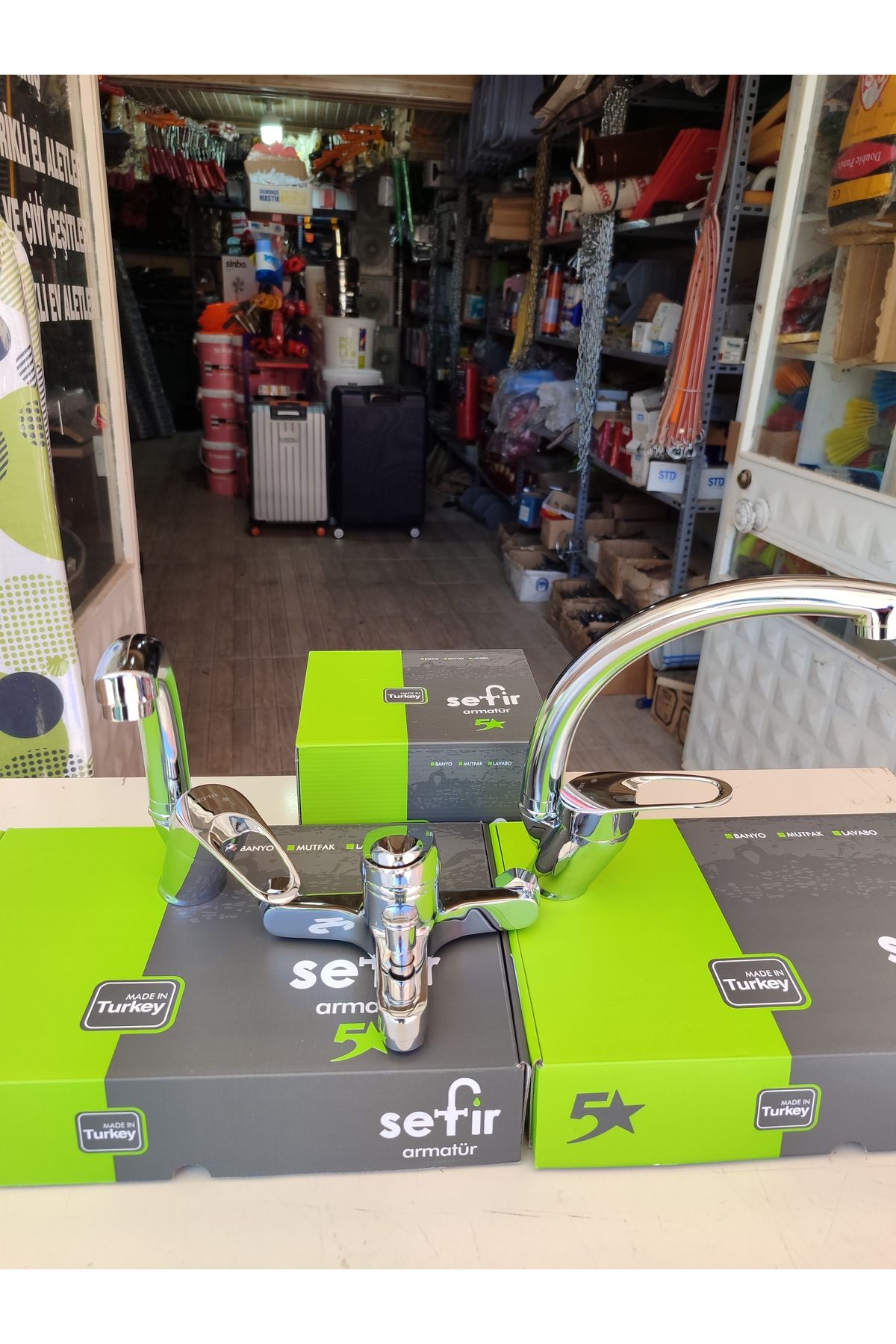 SAFİR Banyo mutfak lavabo BATARYASI SET