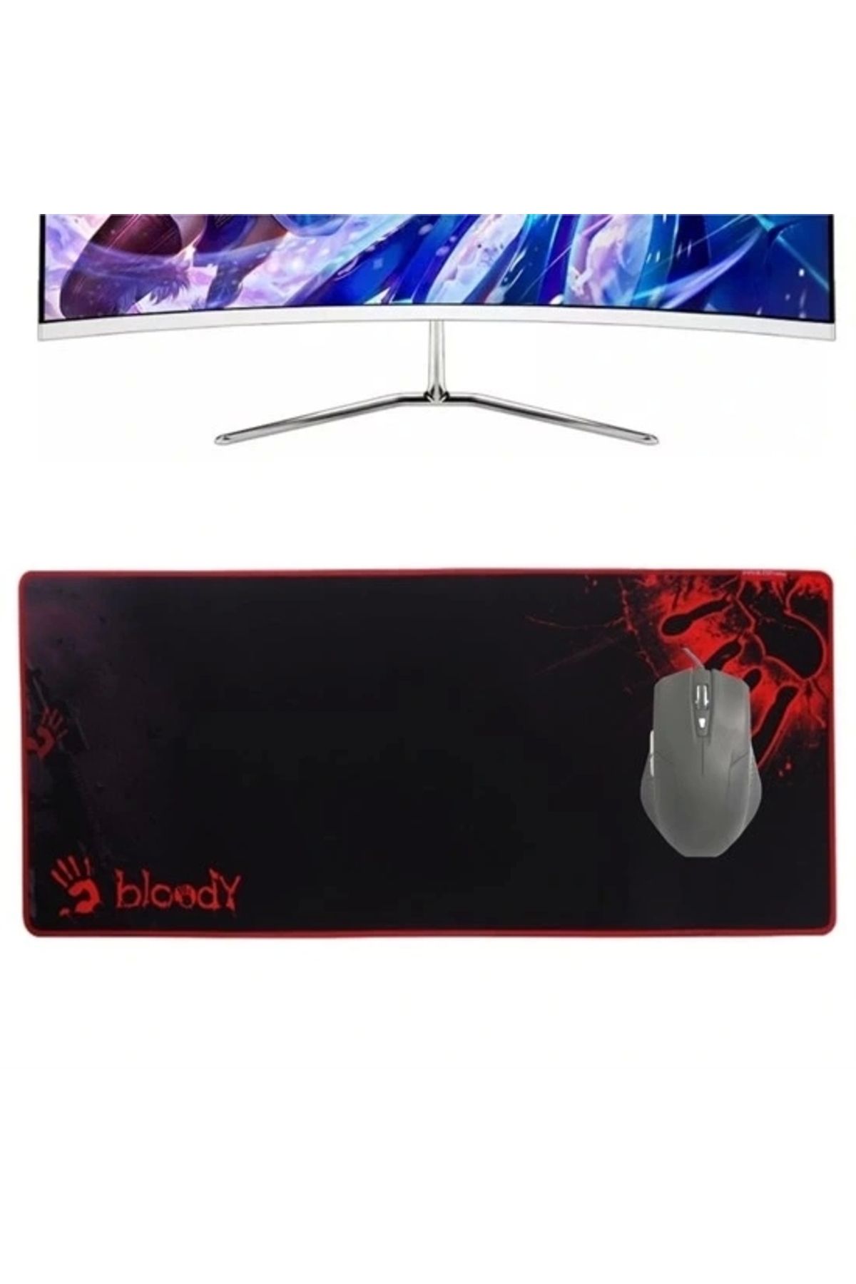 shopwave 90x40 Mouse Pad Gaming Oyuncu Gamer Kaymaz Taban Büyük Boy Ofis Tipi Fare Altlığı Goliathus (5047)