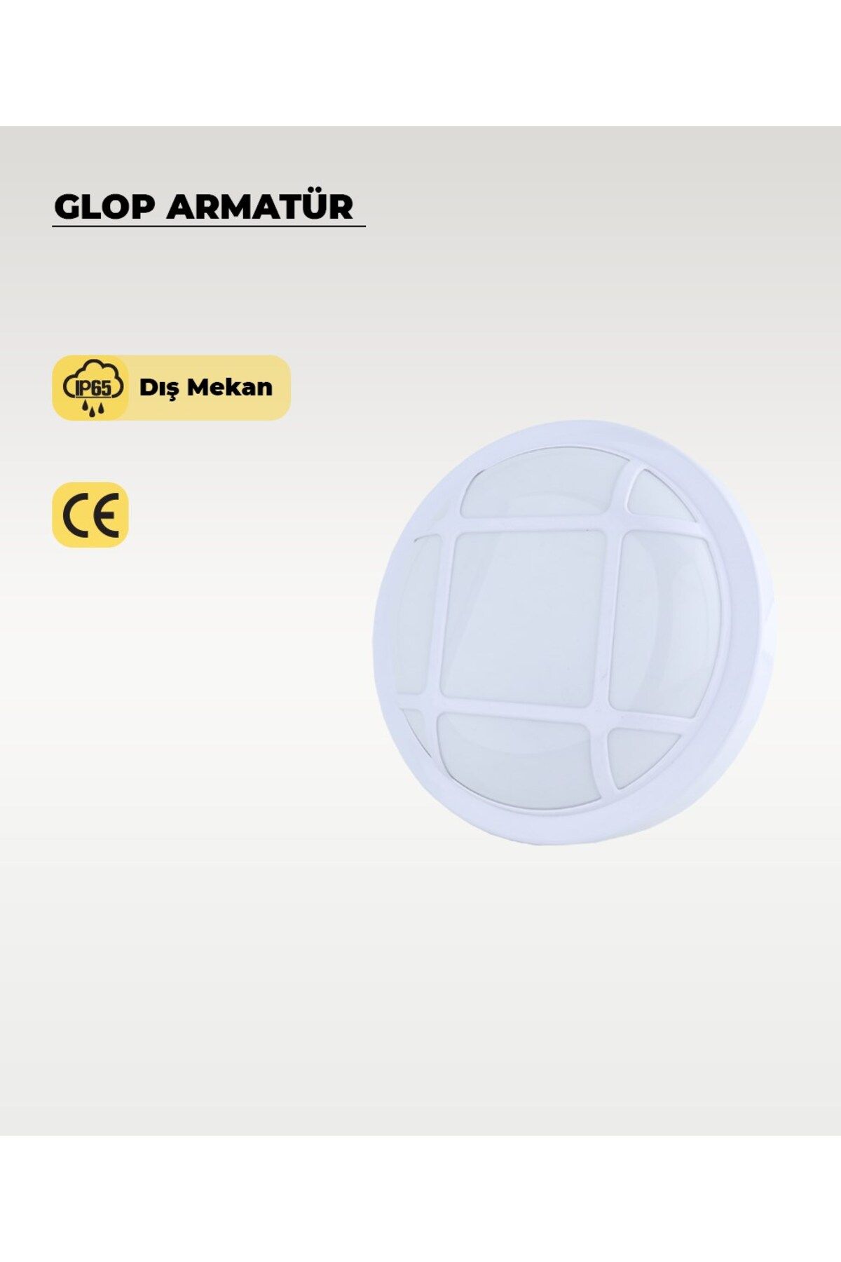 AC AYDINLATMA 30W Sinope Led Armatür Beyaz Kasa Beyaz Işık