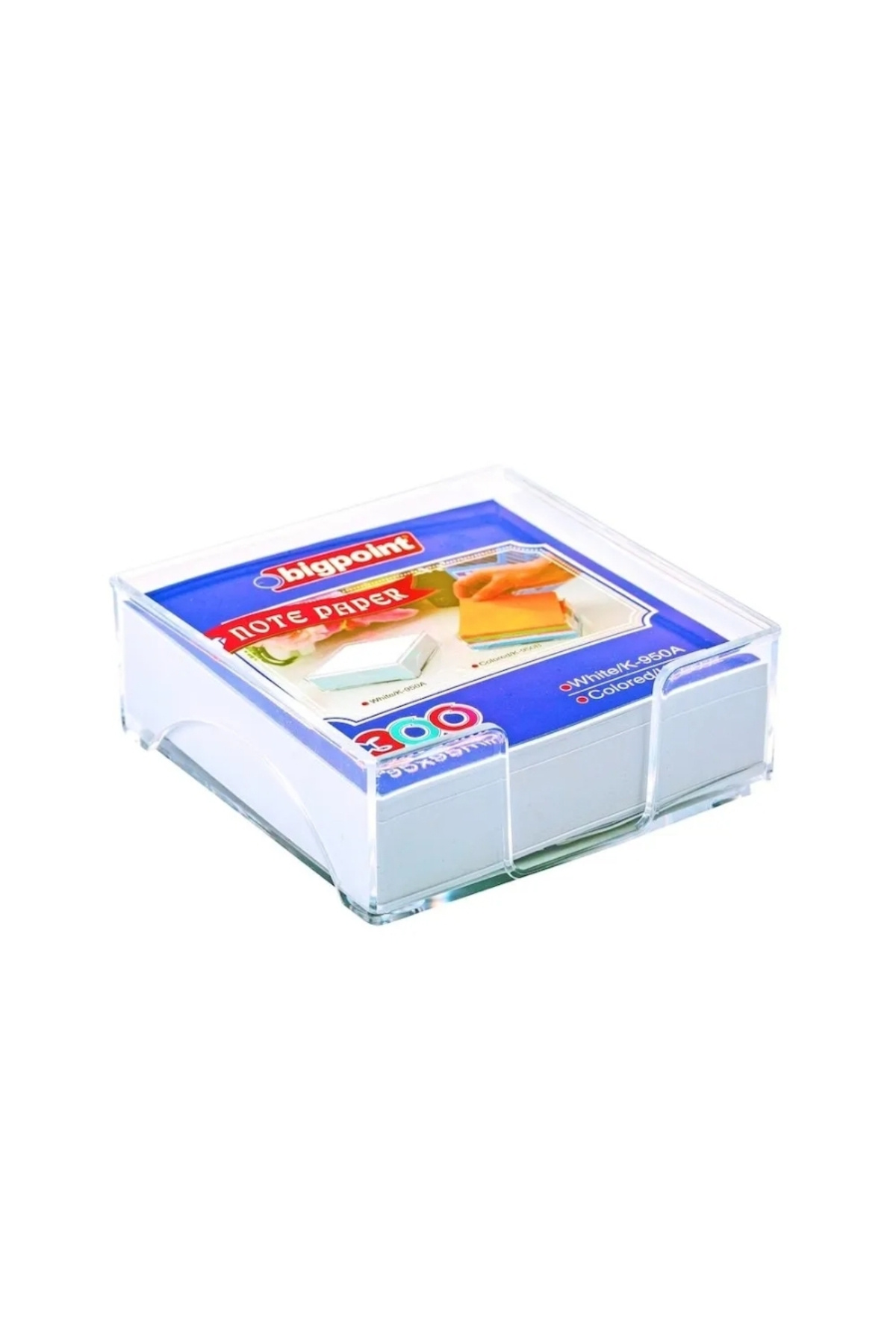 Bigpoint Bp Akrilik Küp Notluk Dolu Beyaz
