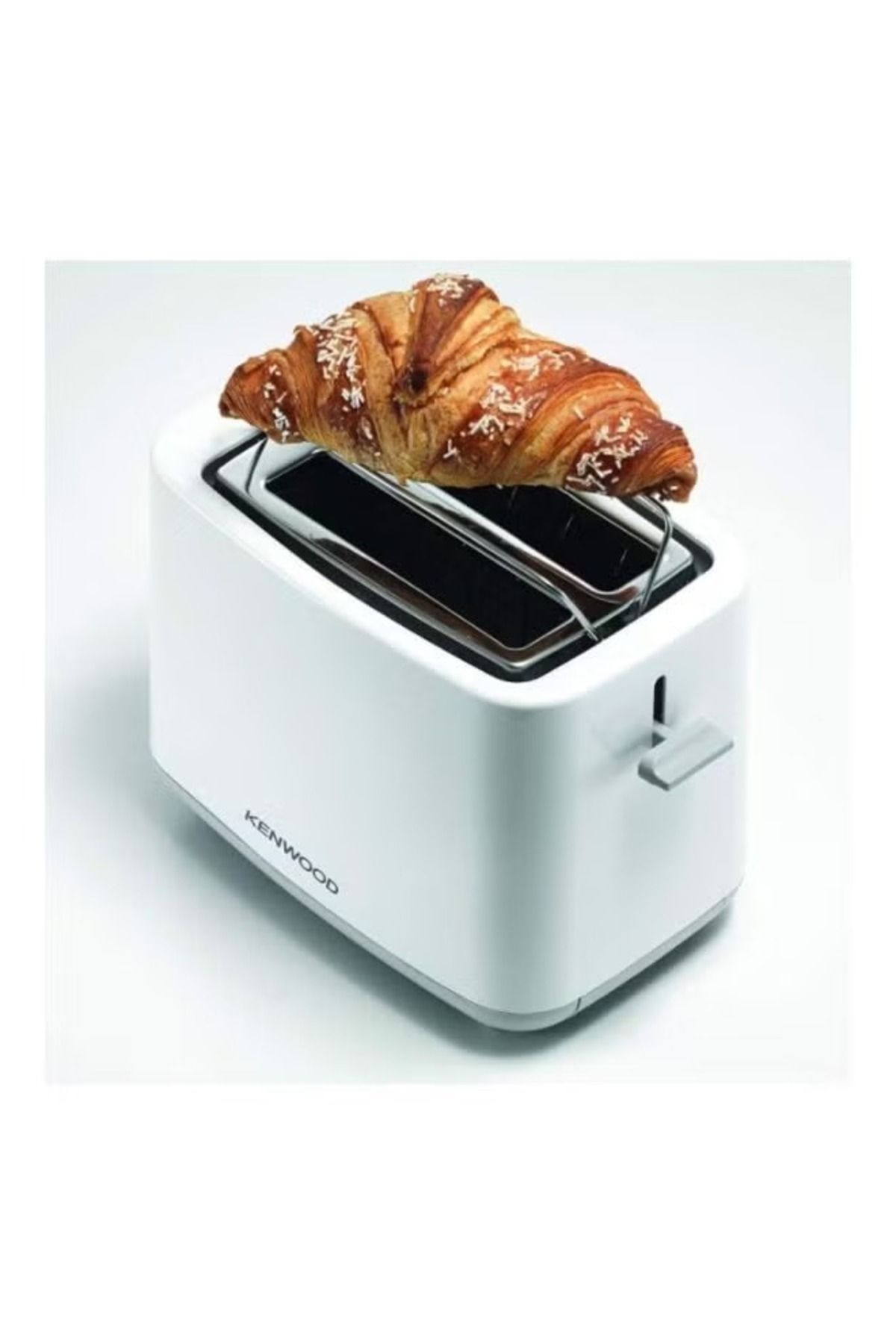 Kenwood-760W 2-Slice Automatic Pop-Up Adjustable Browning Control Toaster with Crumb Tray White 2