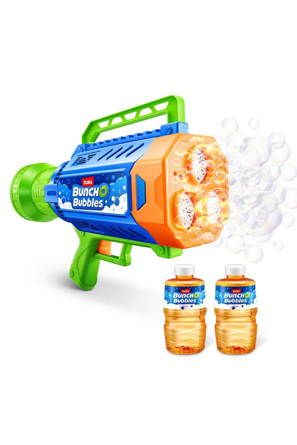 Feyza Oyuncak Bunch O Bubbles Motorlu Led Işıklı Mega Baloncuk Köpük Tabancası - Dakikada 15000 Kabarcık