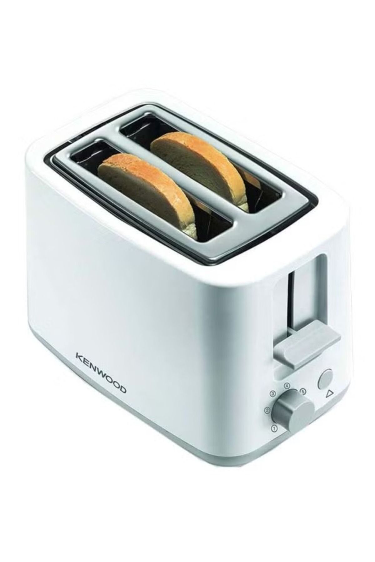Kenwood-760W 2-Slice Automatic Pop-Up Adjustable Browning Control Toaster with Crumb Tray White 1