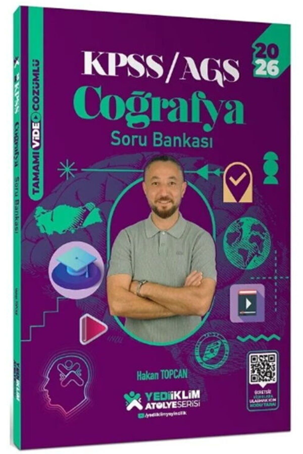 Yediiklim Yayınları Yediiklim Yayınları 2026 KPSS Coğrafya Atölye Soru Bankası