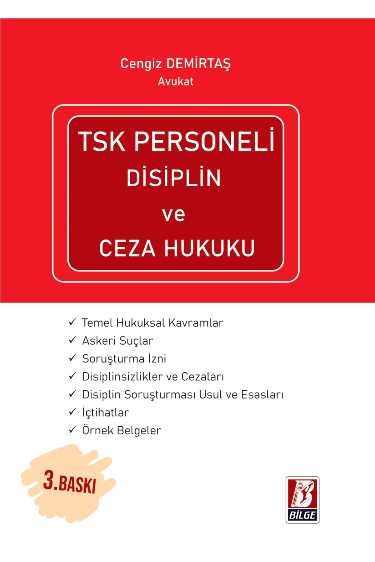 Bilge Yayınevi TSK Personeli Disiplin ve Ceza Hukuku (Cengiz Demirtaş)