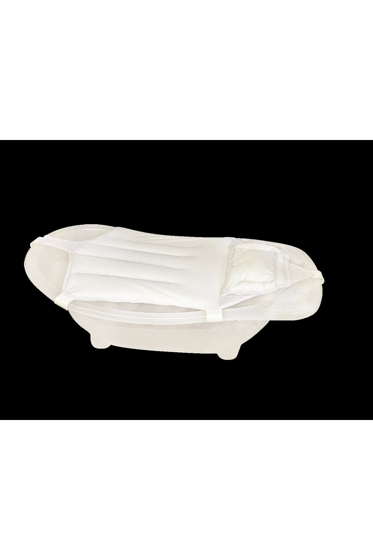 shop Sema Baby Köpüklü Kafa Destekli Bebek Banyo Filesi - Beyaz