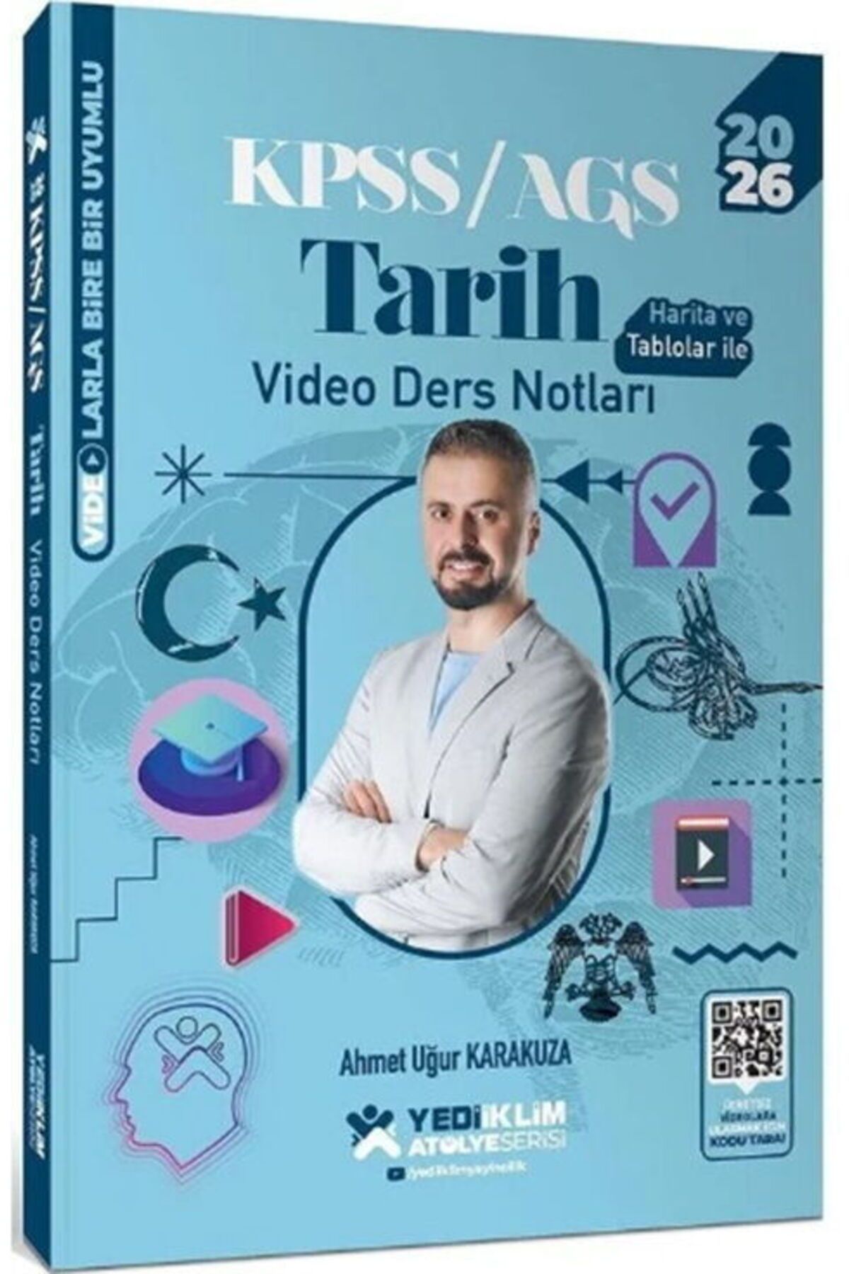 Yediiklim Yayınları Yediiklim Yayınları 2026 KPSS Tarih Atölye Video Ders Notları