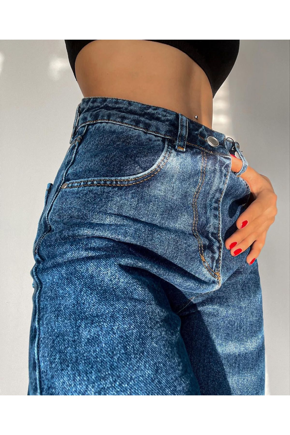 Tubiş Mom Jean Pantolon