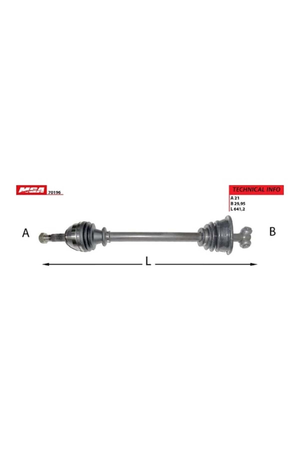 OTOFAST MGA-70196 - AKS KOMPLE SOL R19 - 7701351484 7701349880