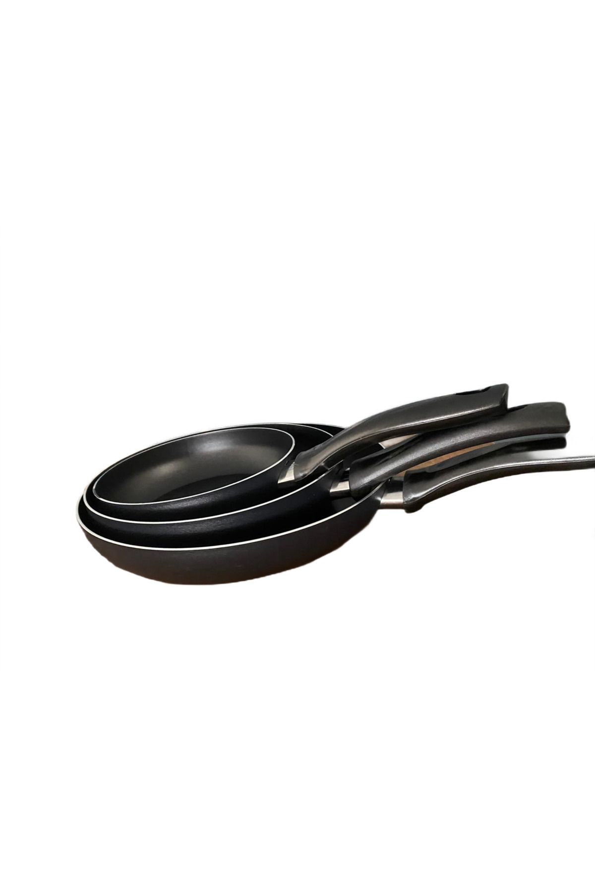 teknotrust 3'lü Teflon Yanmaz Tava Seti 16, 20, 24 cm