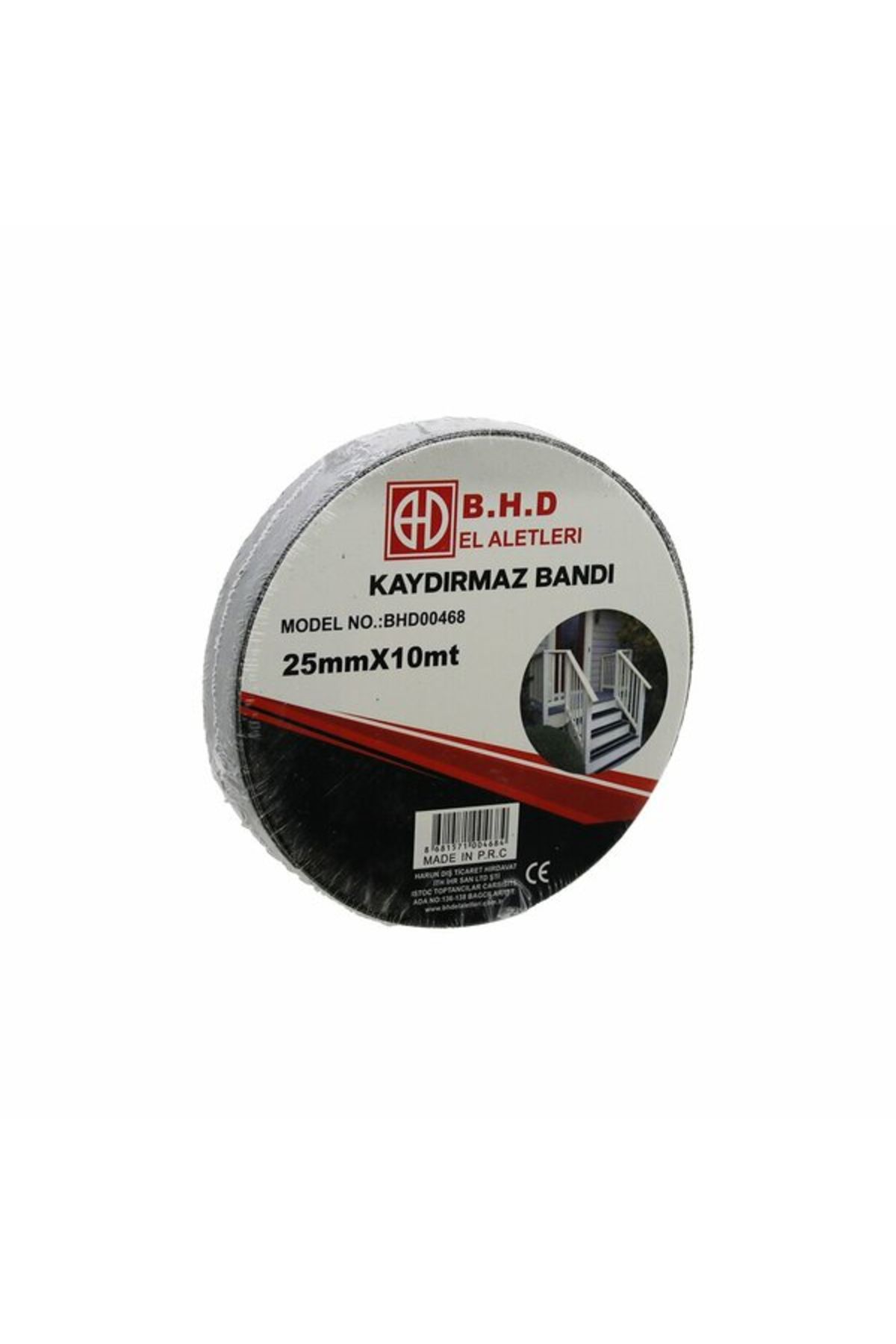 Acousticworld Kaydırmaz Siyah Bant 25 mm X 10 mt