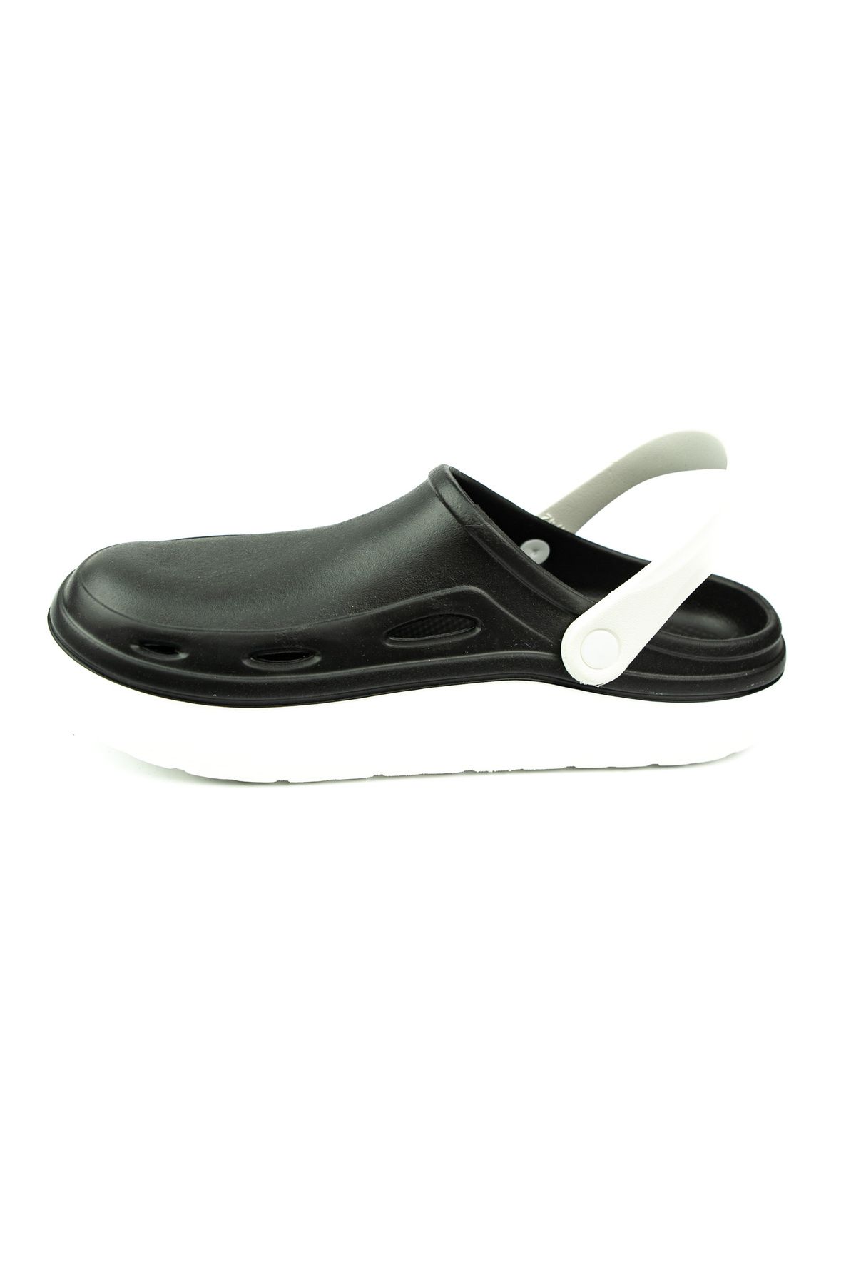 BABALİ-500 Feelup Black Eva Men's Slippers with Father 3