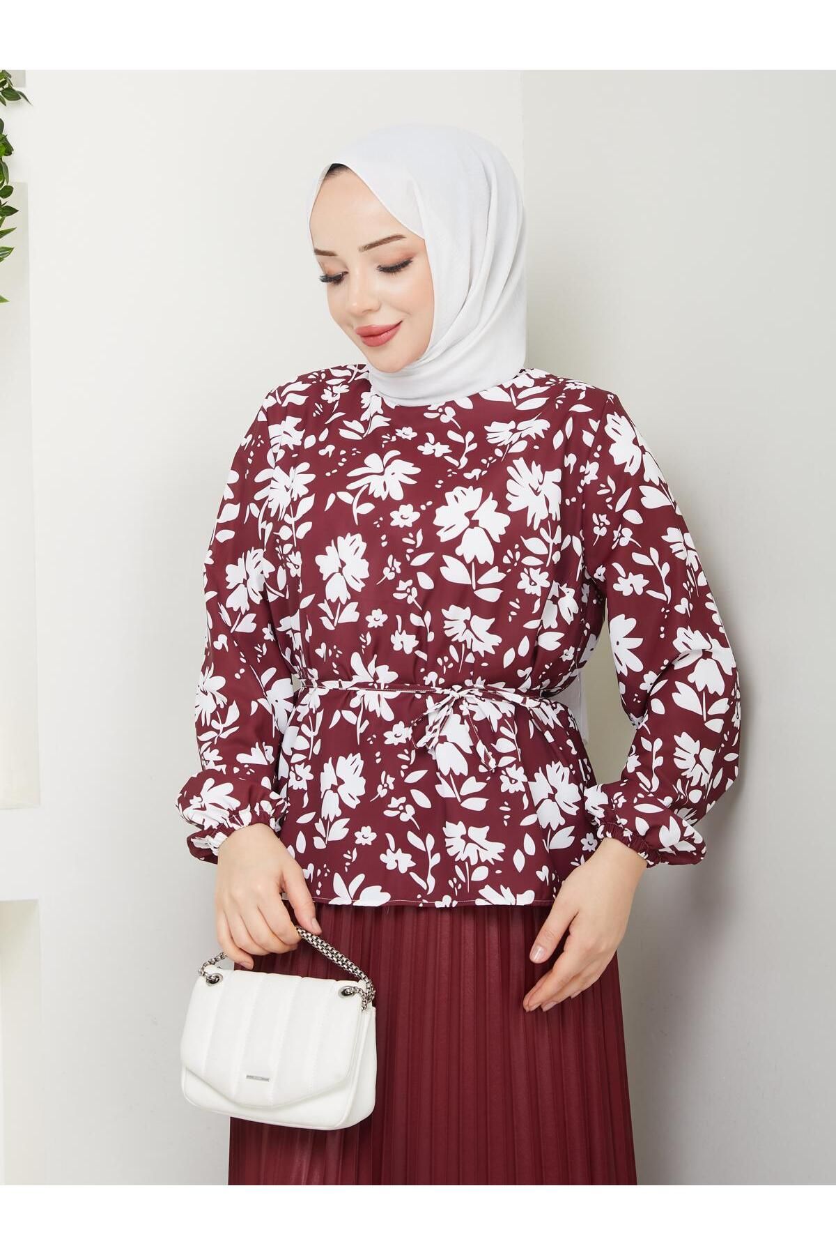 exxitcollection Kadın Piliseli Etek Jesica Gömlek İkili Takım