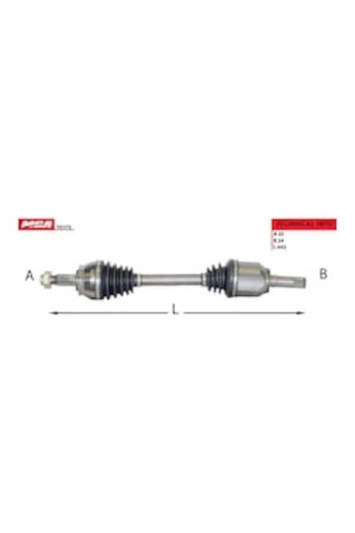 OTOFAST AKS SOL KOMPLE FIAT DOBLO 1.3 MJTD 51810626 MGA-70175