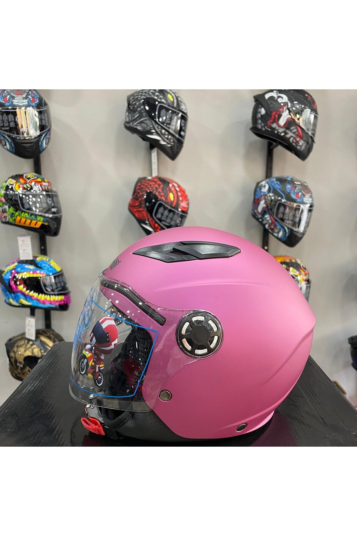 Free-M FR-205 Çocuk Yarım Kask