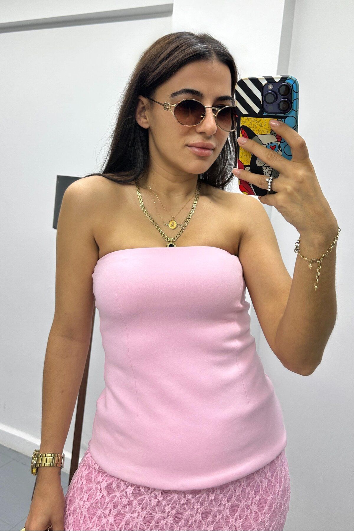 bunubanayolla Straplez Top
