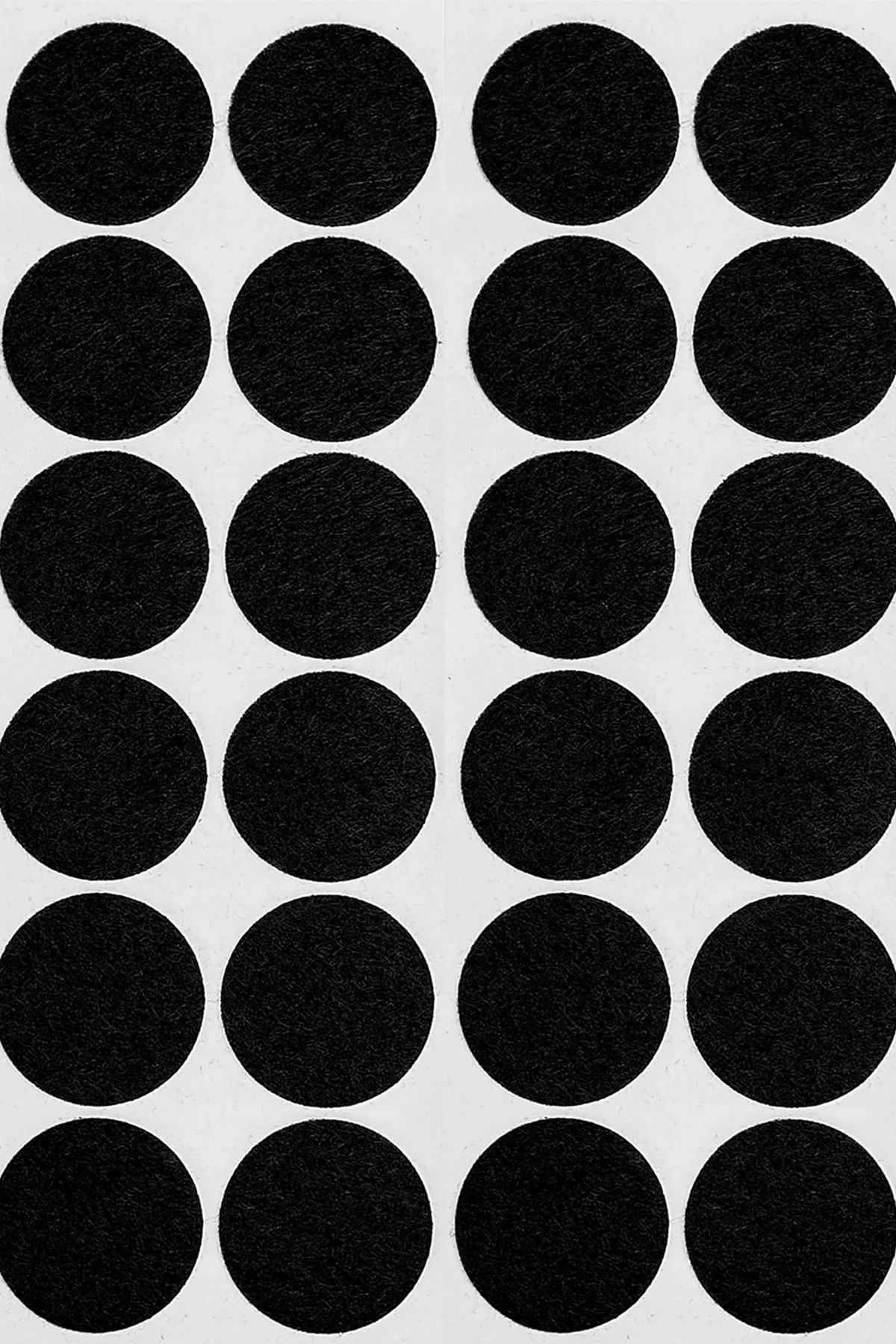 EYD Yapışkanlı Parke Zemin Koruyucu Kaydırmaz Keçe Masa Sandalye Ayak Keçesi 20MM (50 Adet)