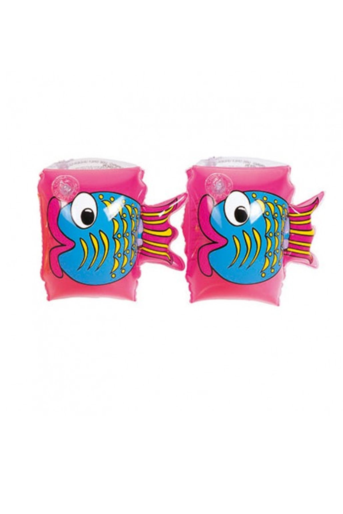 BESTWAY Kız Çocuklar İçin Havuz&Deniz Kolluğu Balık Şekilli 3-6 Yaş - Fish Armbands Pink 23cm x 15cm